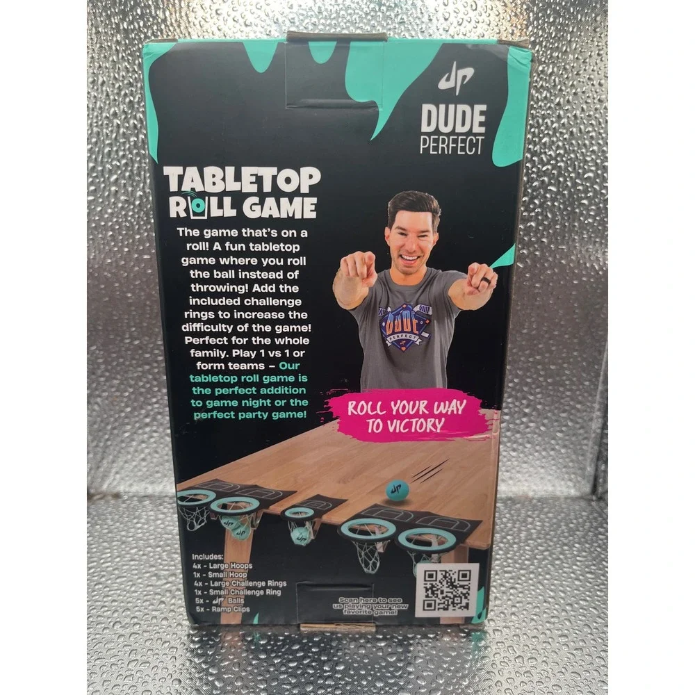 Dude Perfect Tabletop Roll Game For Kids Fun Family‎ Party Activity